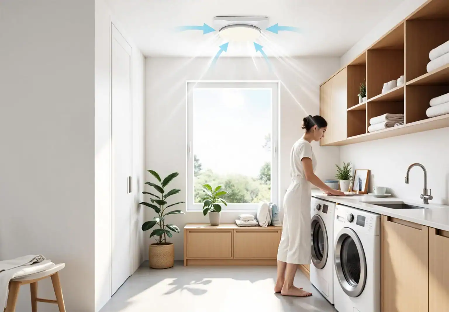 How to calculate required CFM for bathroom exhaust fan