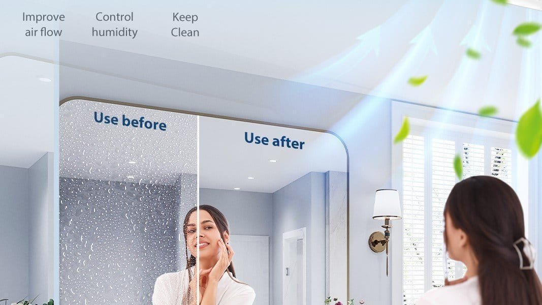 humidity sensor vs standard bathroom fan