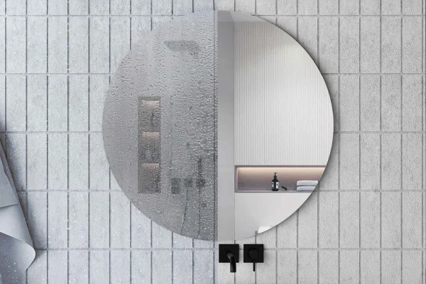 Intelligent bathroom exhaust fan with automatic humidity sensor for smart moisture control.